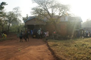 Rented house for the orphans