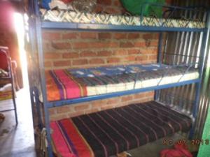 New Triple-decker beds and bedding