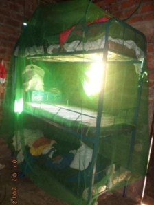 Mosquito nets to help prevent malaria