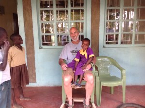 This porch needed a white haired guy and a rocking chair.