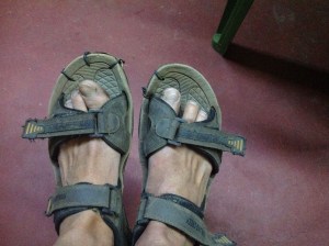 Evidence of walking a lot ..or I'm an engineer.